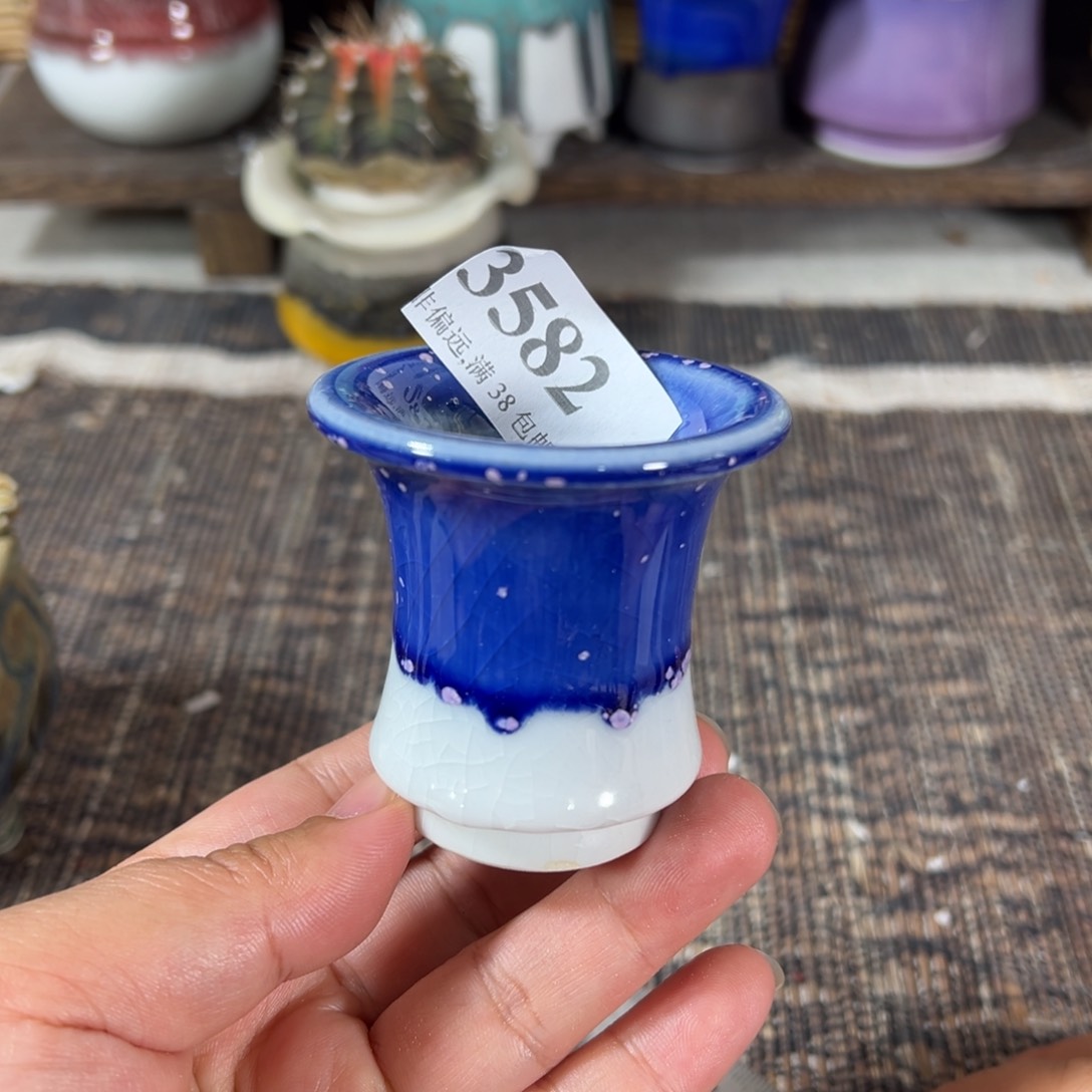 红陶景德镇手工花盆