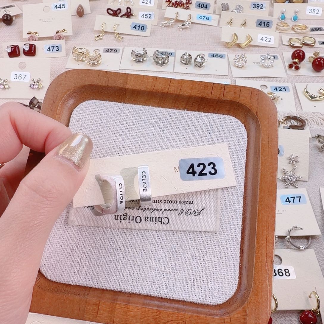 仿珍珠铜合金925银耳扣