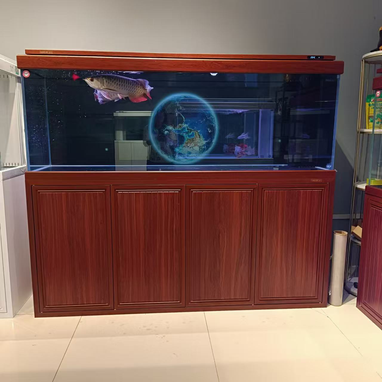 SUNSUN/森森九久系列精品龙鱼缸八代过滤