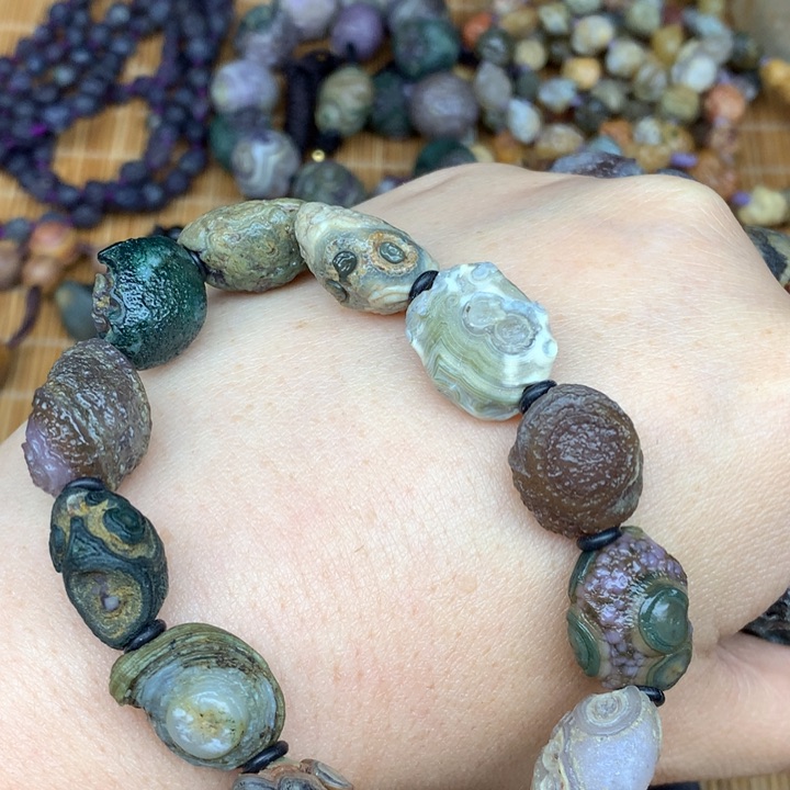 玛瑙/玉髓珠宝半成品未镶嵌追*?