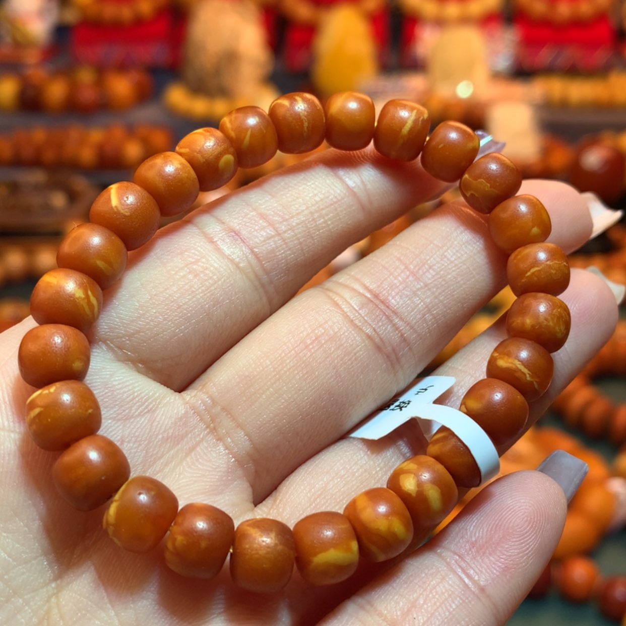 【闪购商品】蜜蜡手串未镶嵌蜜蜡手串