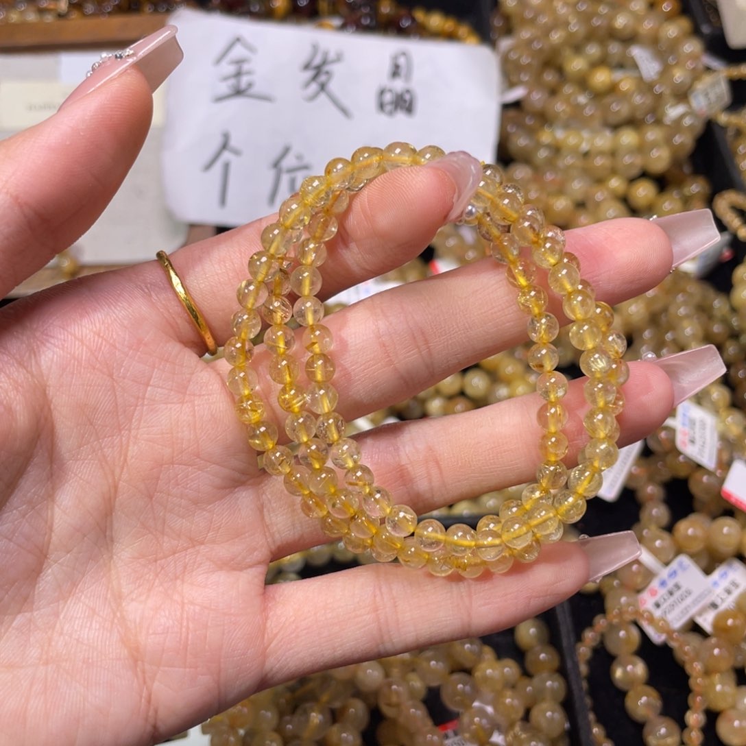 未镶嵌手链发晶壹*_卡5