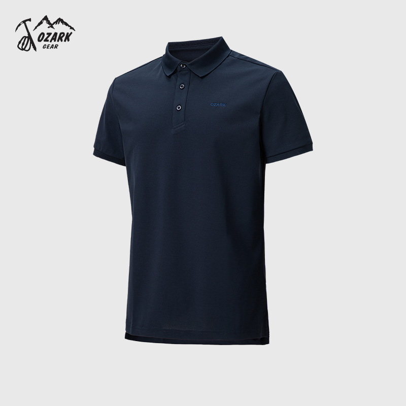 Ozark/奥索卡SORONA男女同款短袖polo衫舒适休闲春夏翻领359565