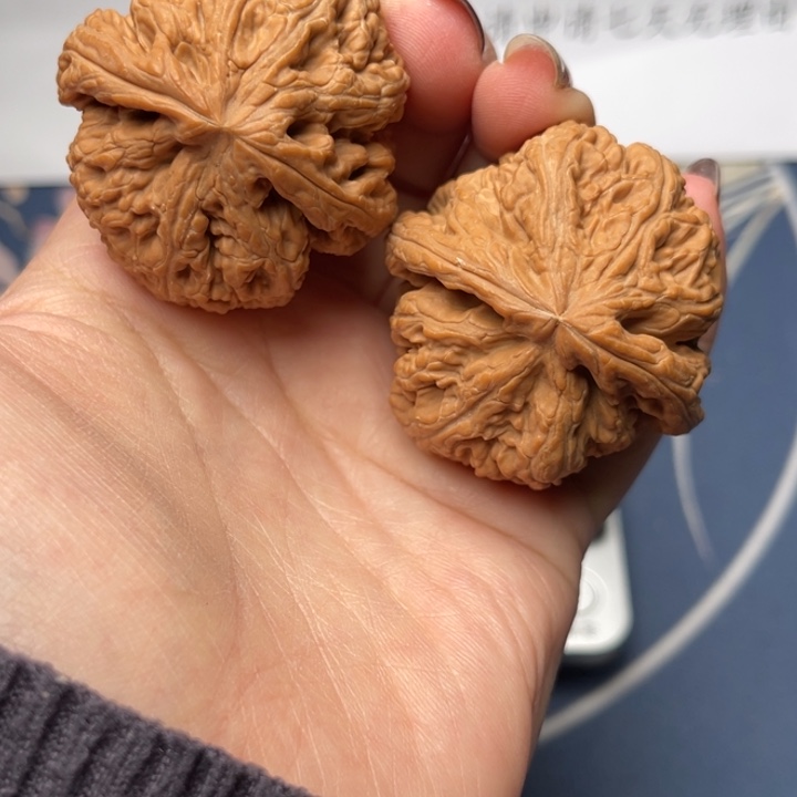 文玩核桃把件粗筋43
