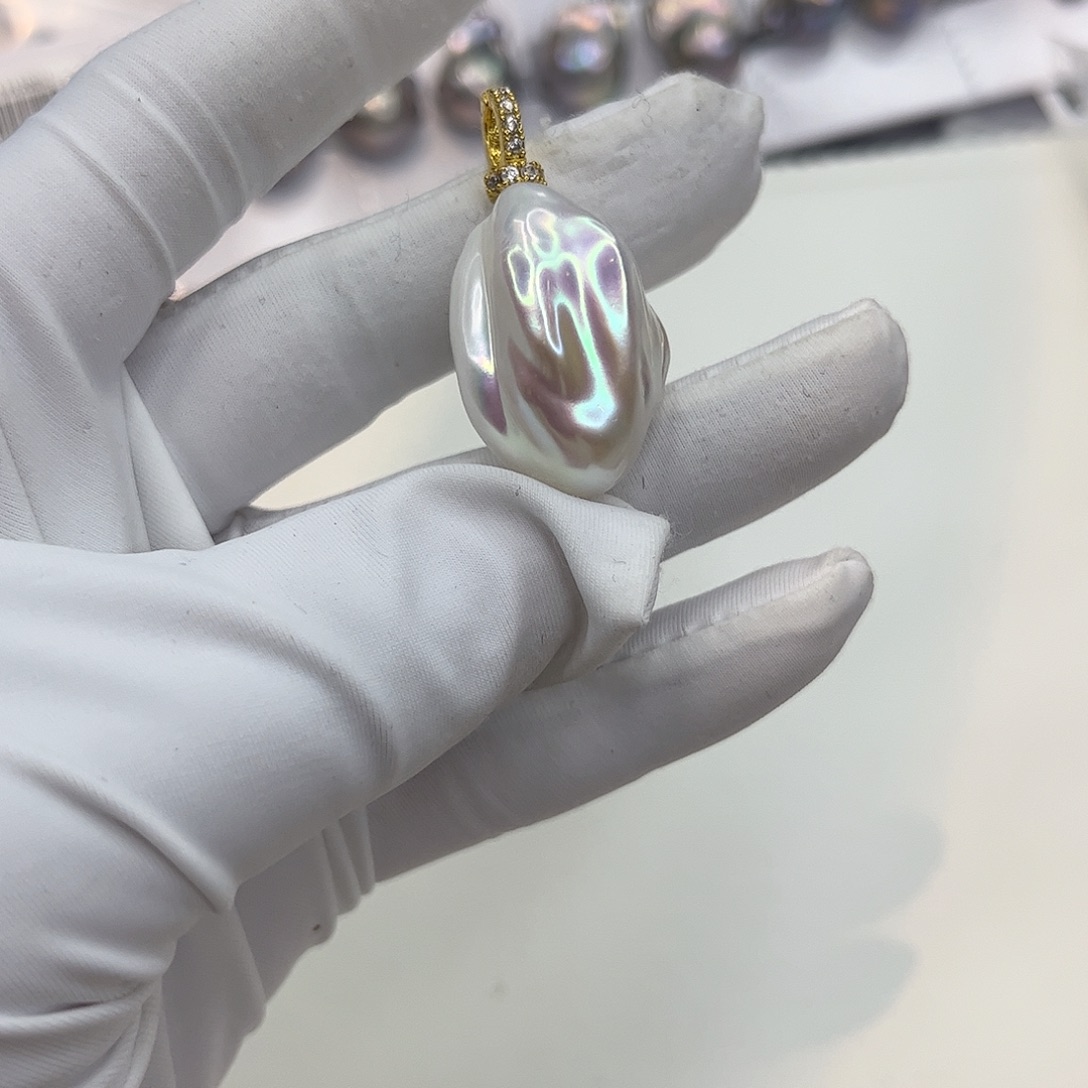 耳饰淡水珍珠合金