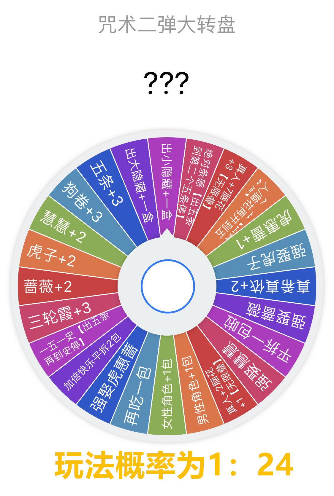 【大转盘合集玩法】咒术回战第二弹极彩艺术微章吧唧潮玩盲盒（代拆）