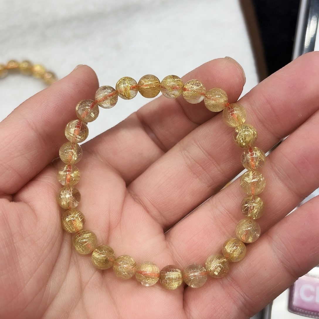 水晶手链未镶嵌水晶