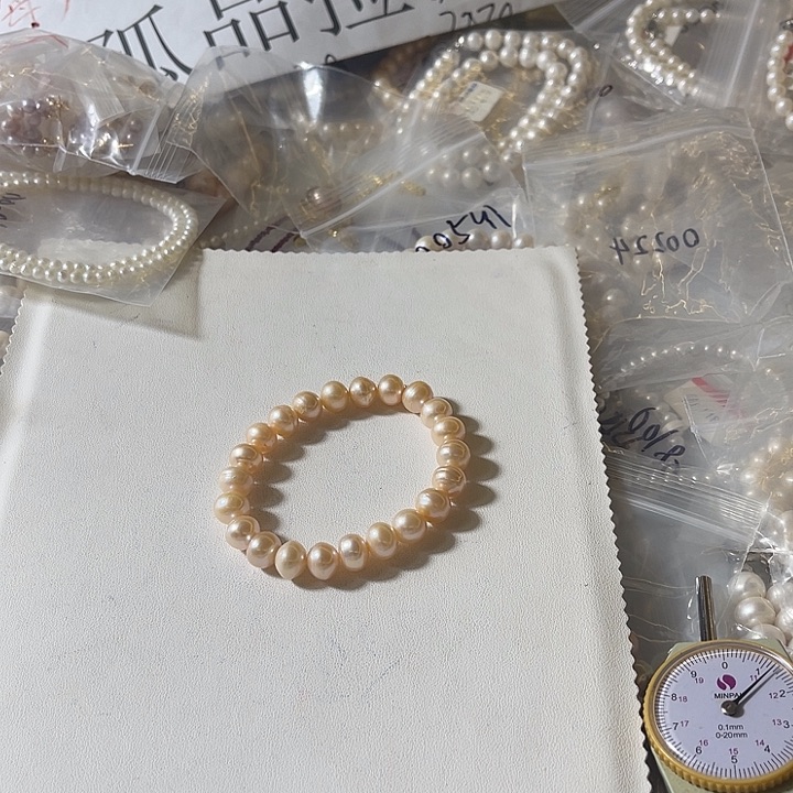 淡水珍珠未镶嵌颈饰00699