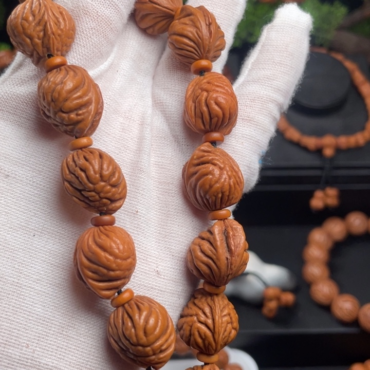 壹***月木质类精品桃核手持