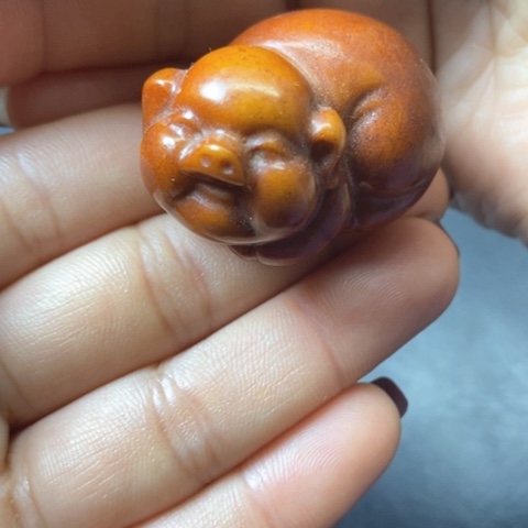 和田玉（糖玉）挂件未镶嵌