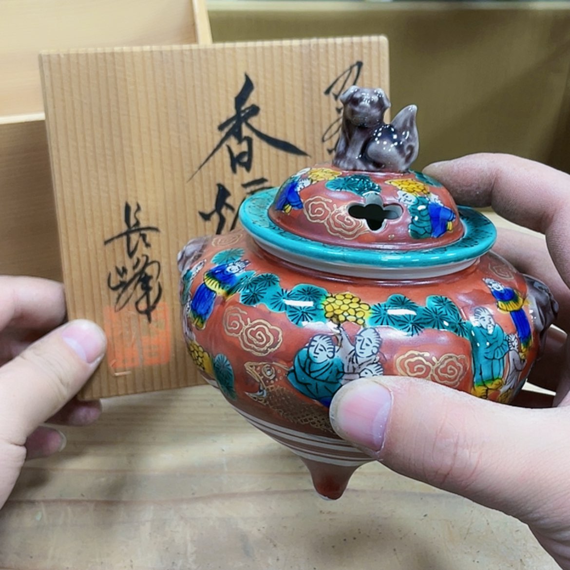 【闪购商品】瓷片瓷制作工艺品摆件