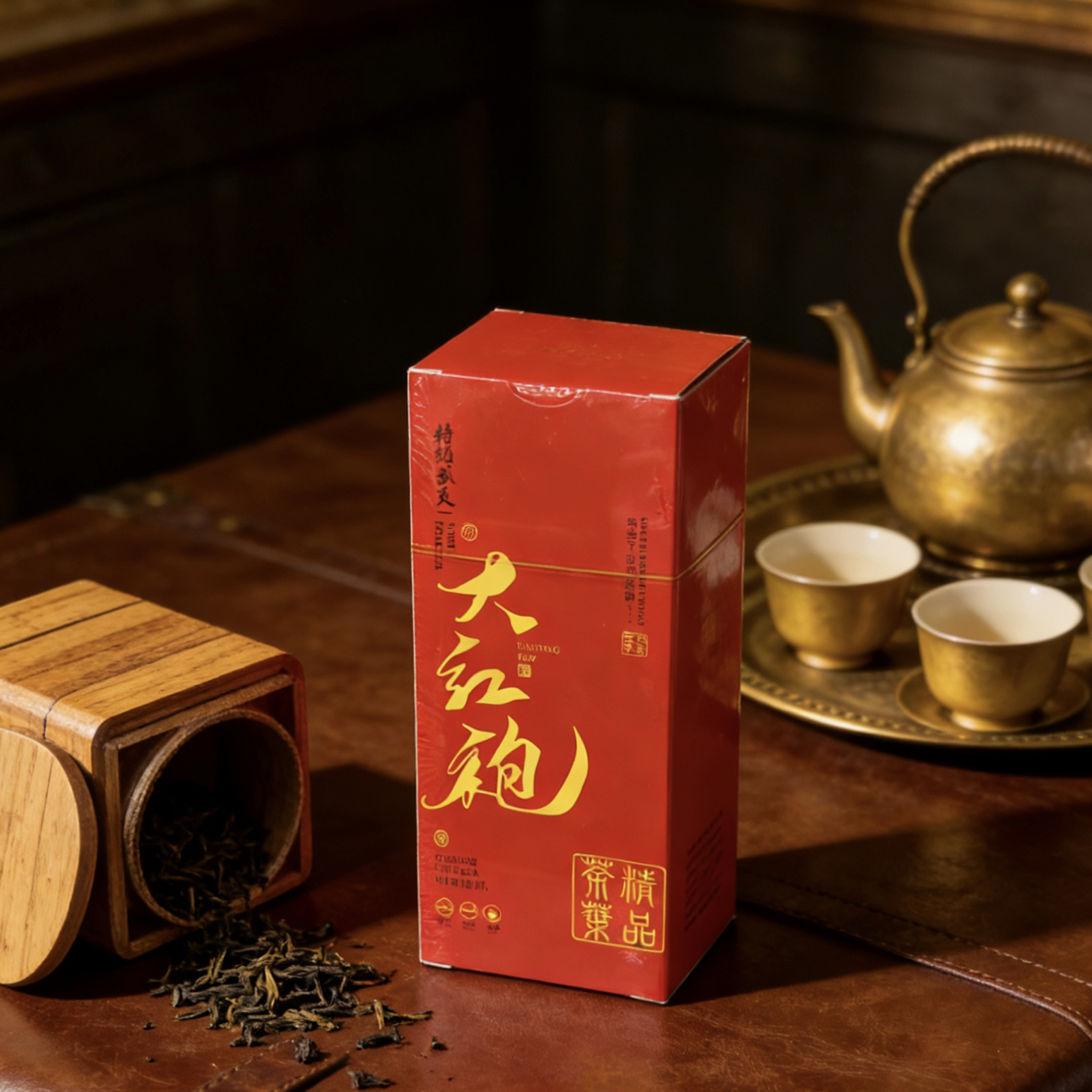 2025年武夷岩茶大红袍茶叶两泡品鉴装