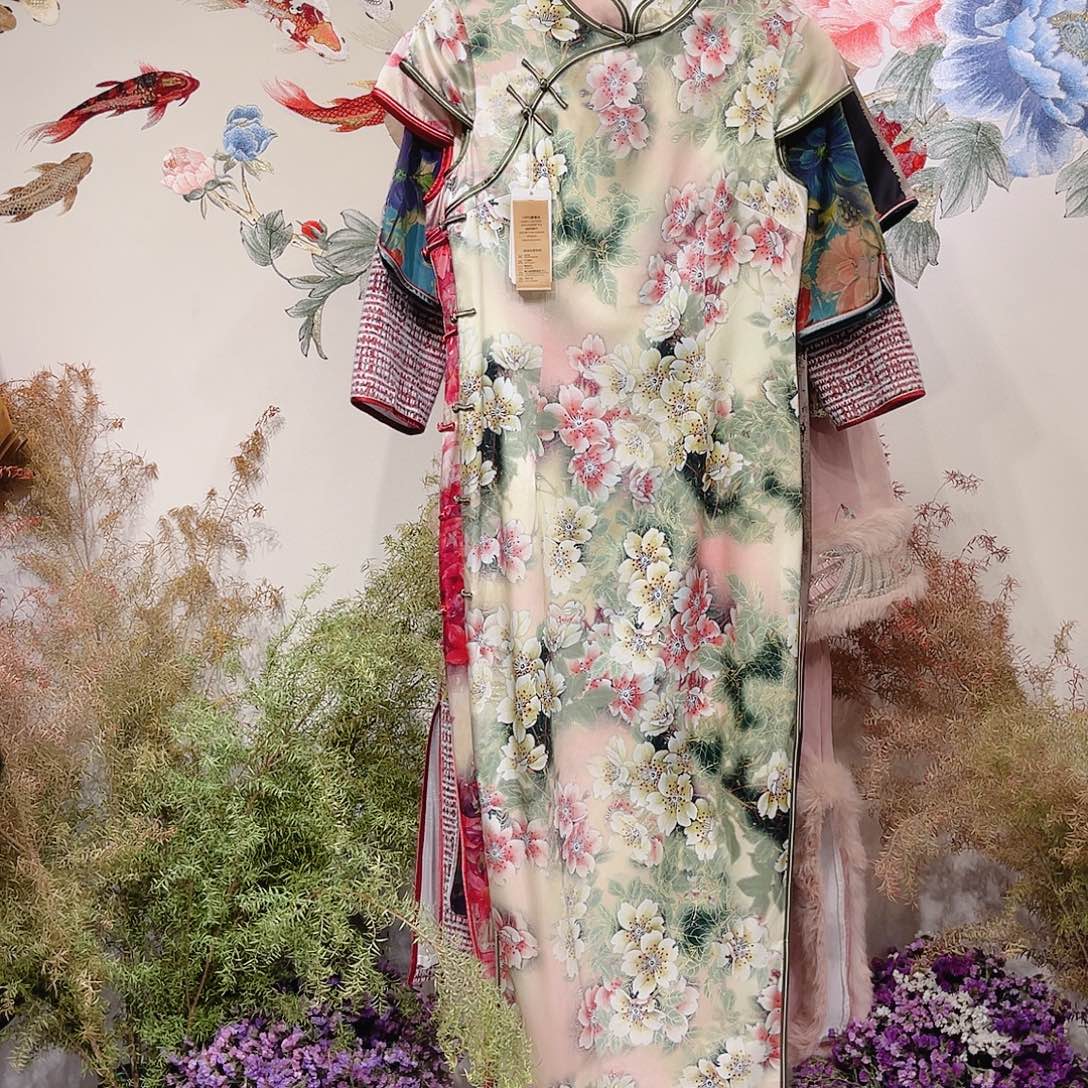 精工蚕丝海派旗袍