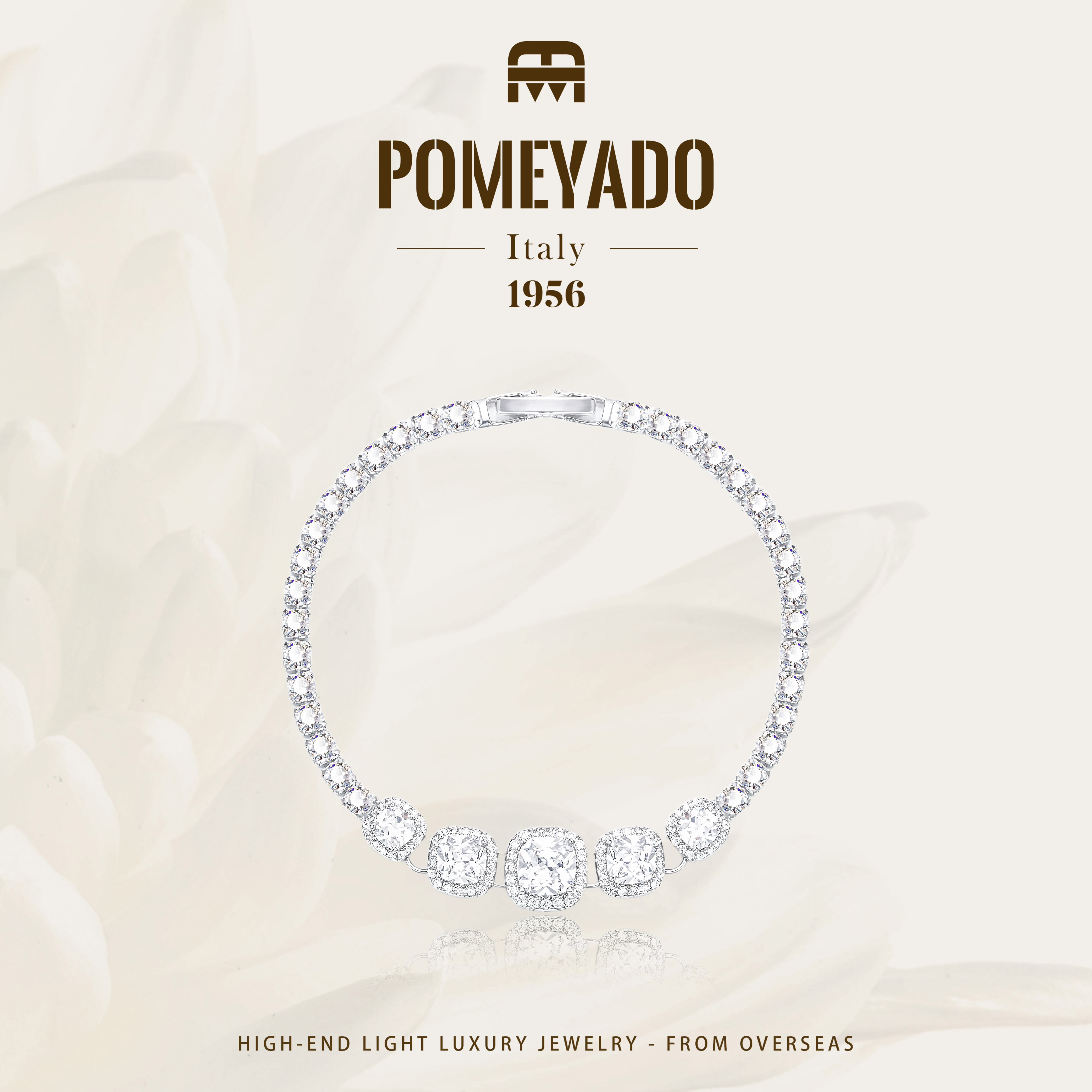  【纽约舞会】Pomeyado设计师款轻奢手链F1452