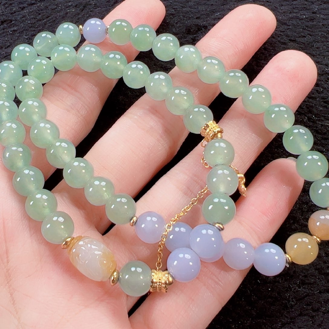 翡翠未镶嵌颈饰签收后24小时鉴赏期