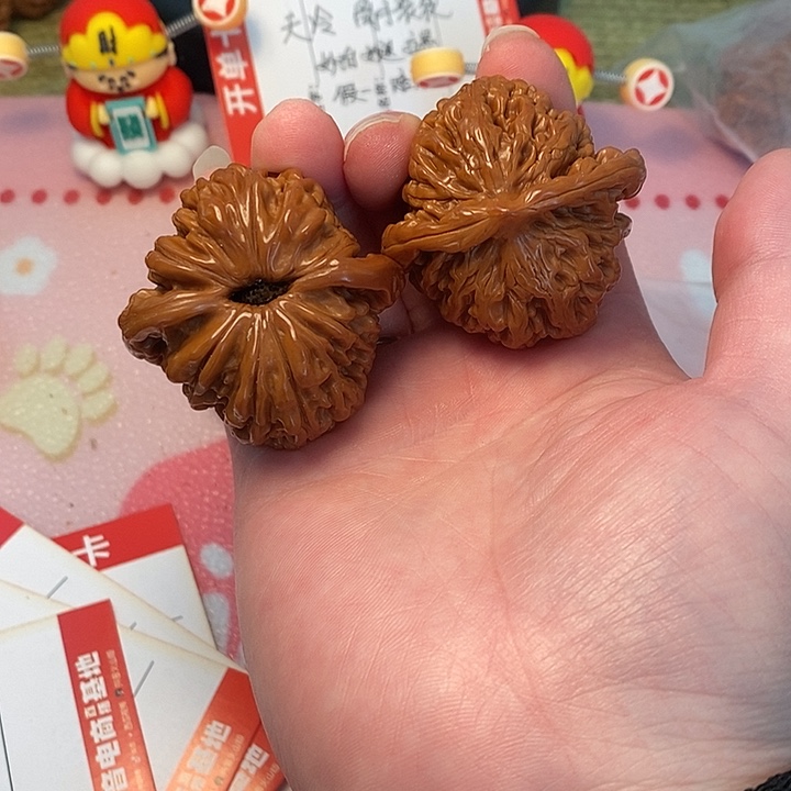 文玩核桃把件四座楼