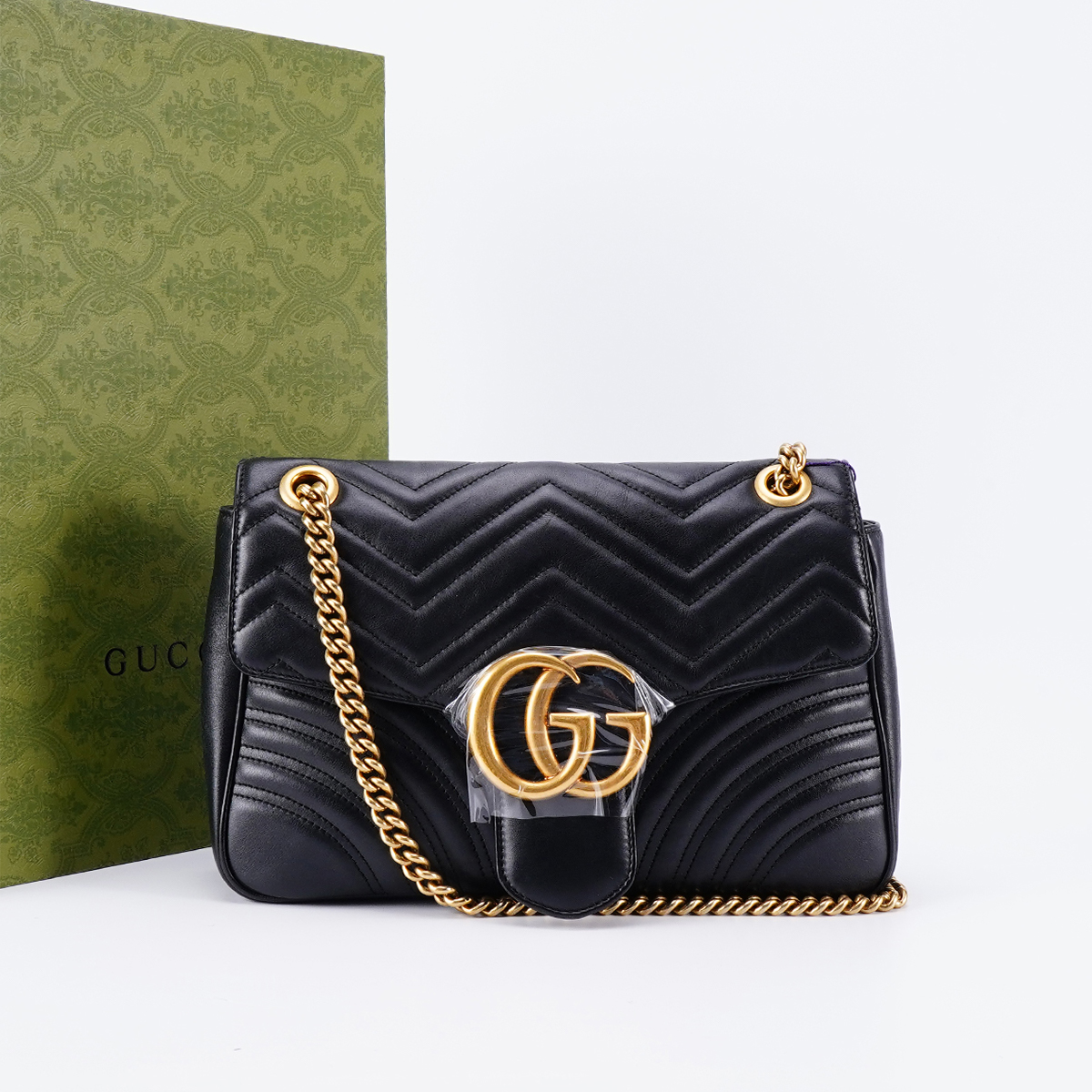 99新 GUCCI/古驰 98新【周周】马蒙30斜挎包/BG22010482