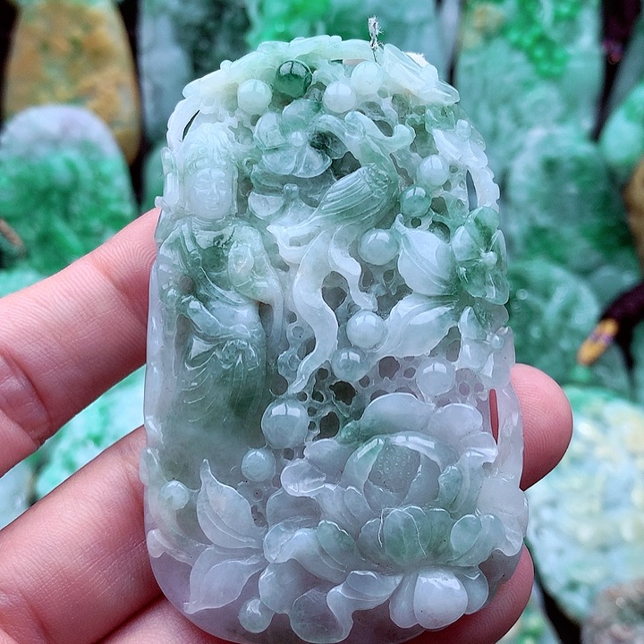 翡翠吊坠(不含链)未镶嵌