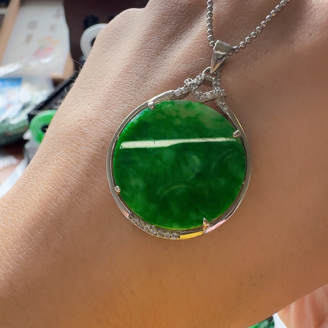 翡翠未镶嵌手镯翡翠580