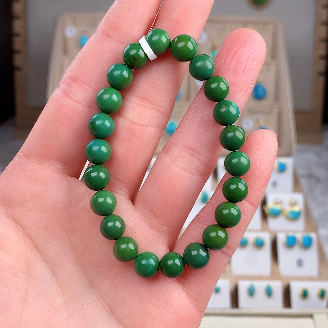 绿松石手链未镶嵌