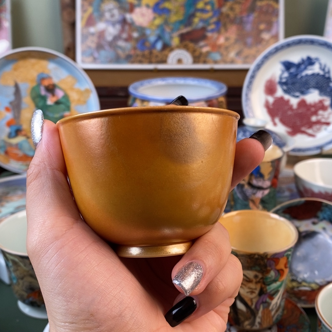 一***声纯手工手绘陶瓷杯