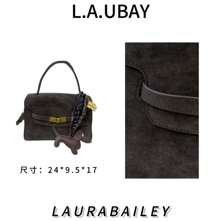 腊肠狗挂件铂金包女士（2863）