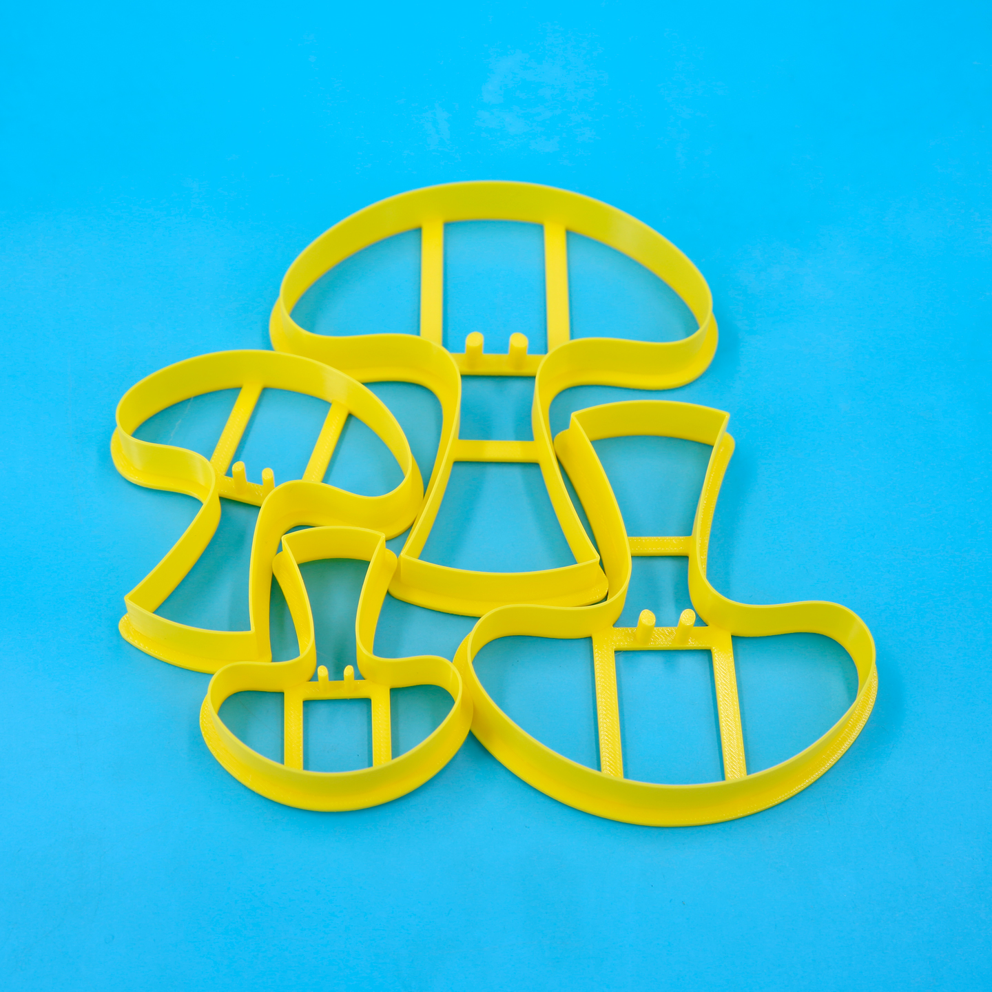 新款马脸模具尺寸全套动物脸部模具新年马造型配件花饽饽花馍模具