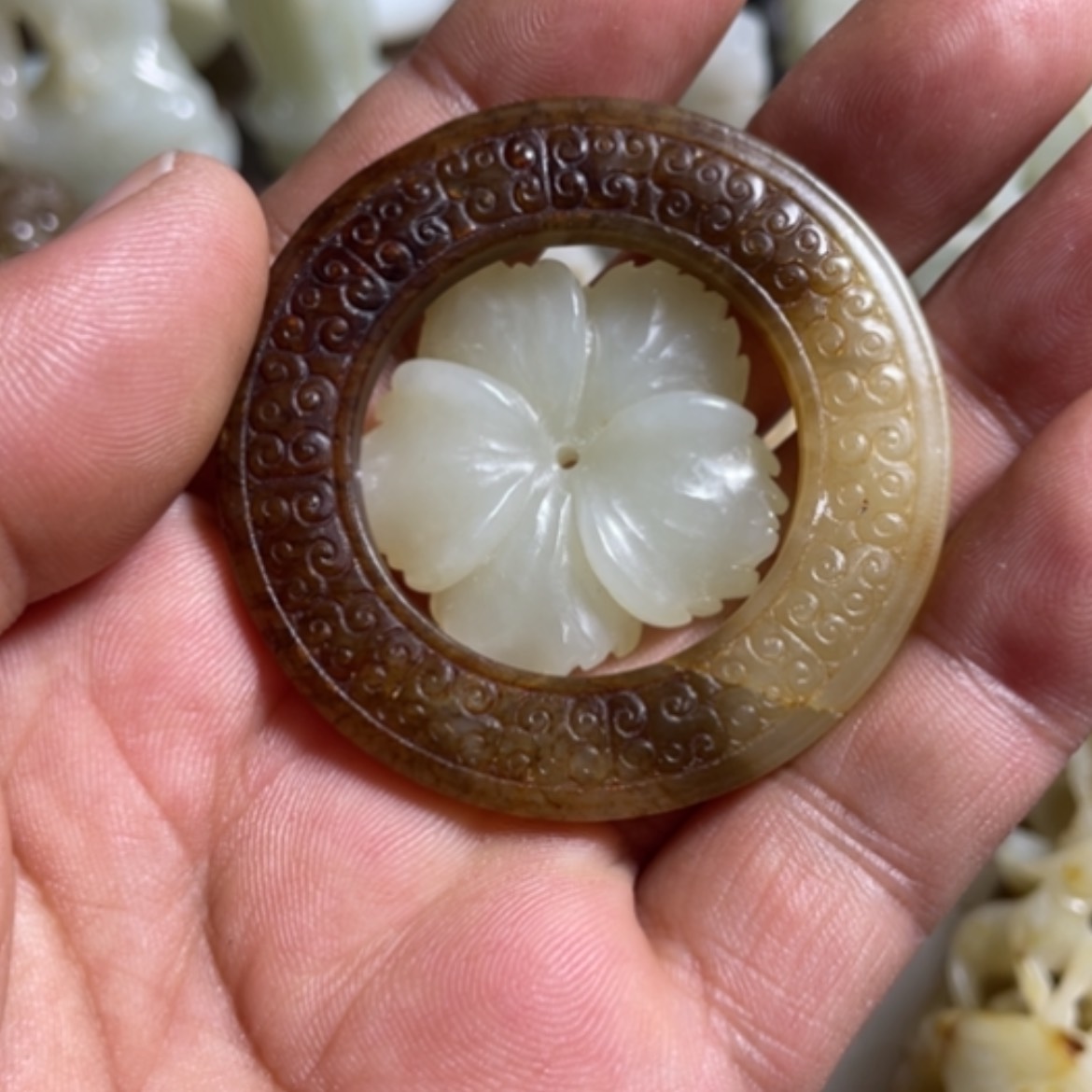 【闪购商品】和田玉吊坠(不含链)未镶嵌行*~