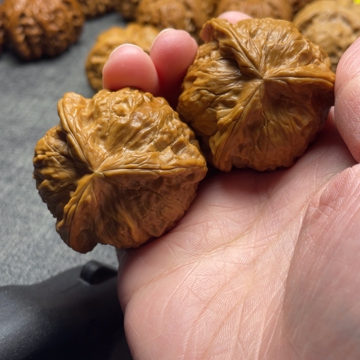 手工三棱南瓜墩三棱