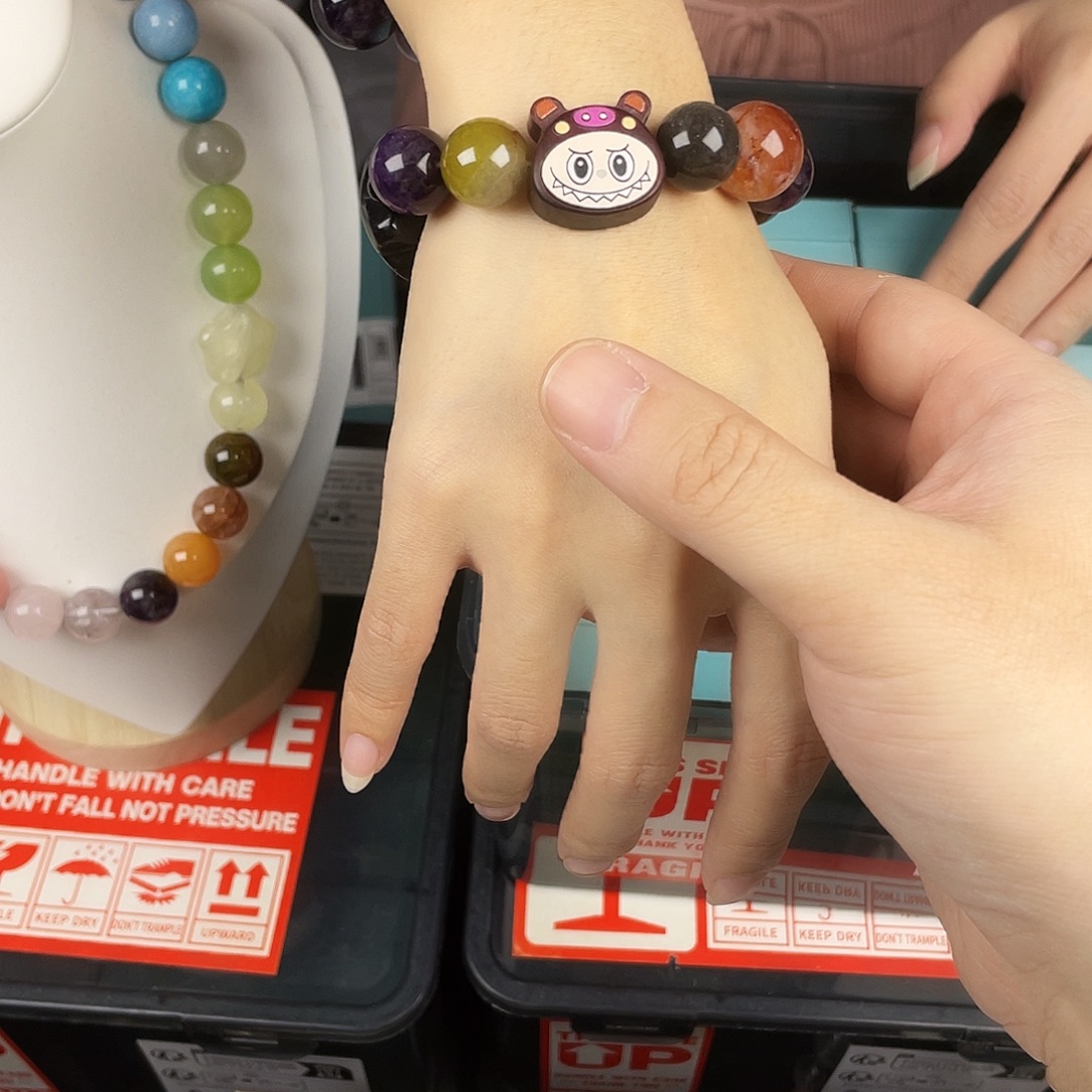 手链银S925镶嵌水晶