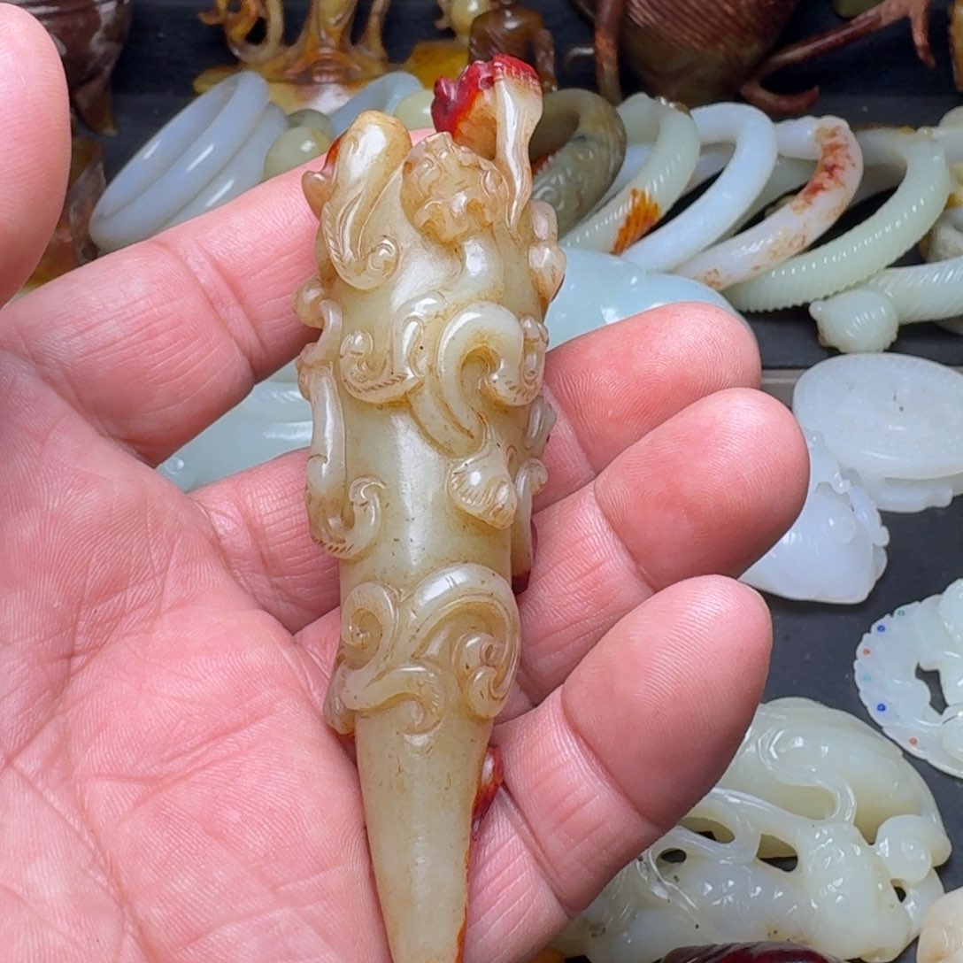 和田玉挂件未镶嵌