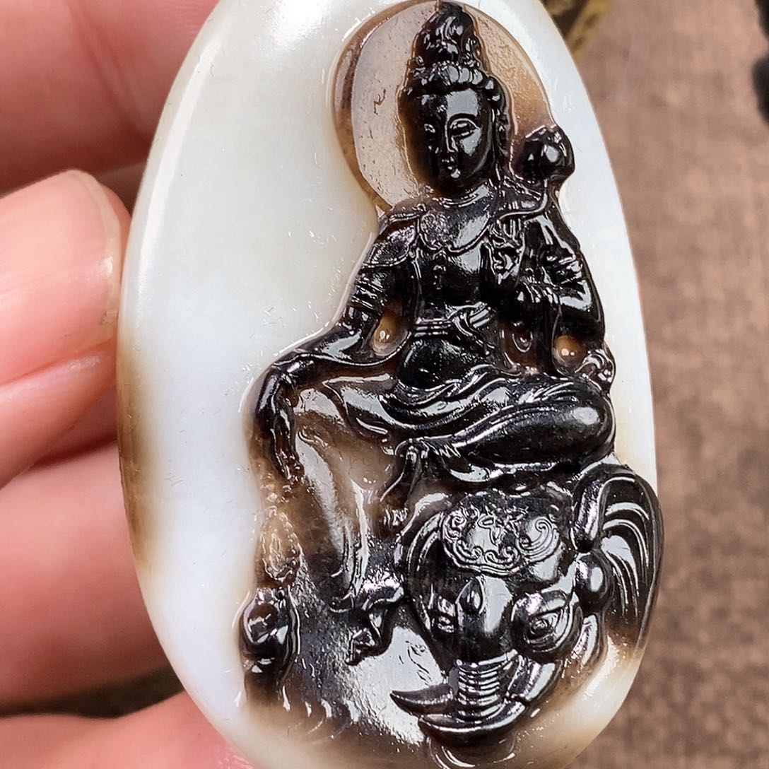 和田玉挂件未镶嵌