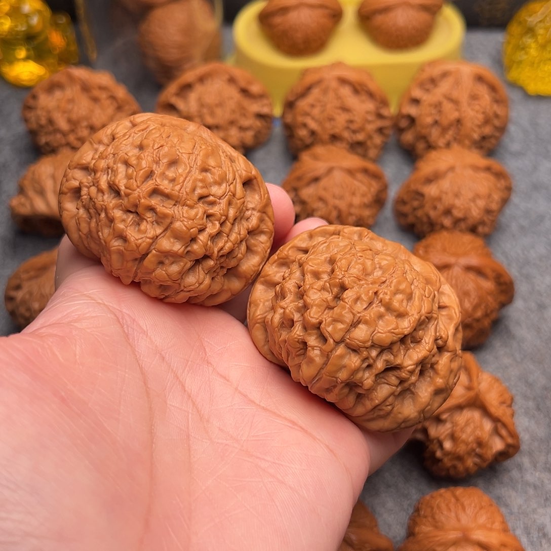 文玩核桃把件精品龙鼎53+全品