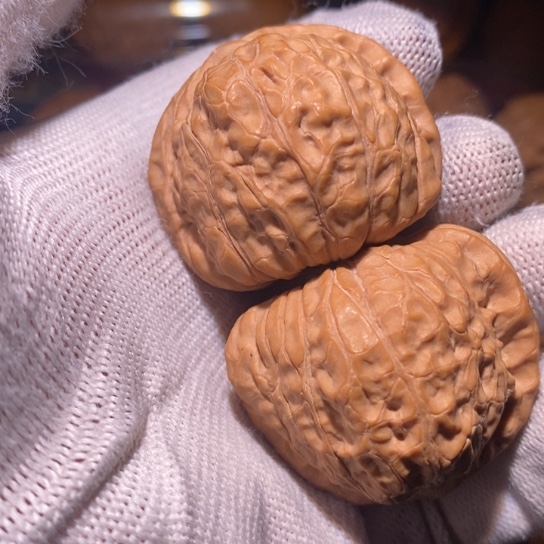 文玩核桃把件高*林全品南瓜