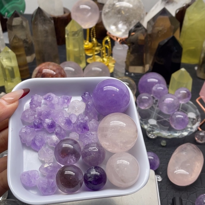 水晶41未镶嵌心**读天然水晶