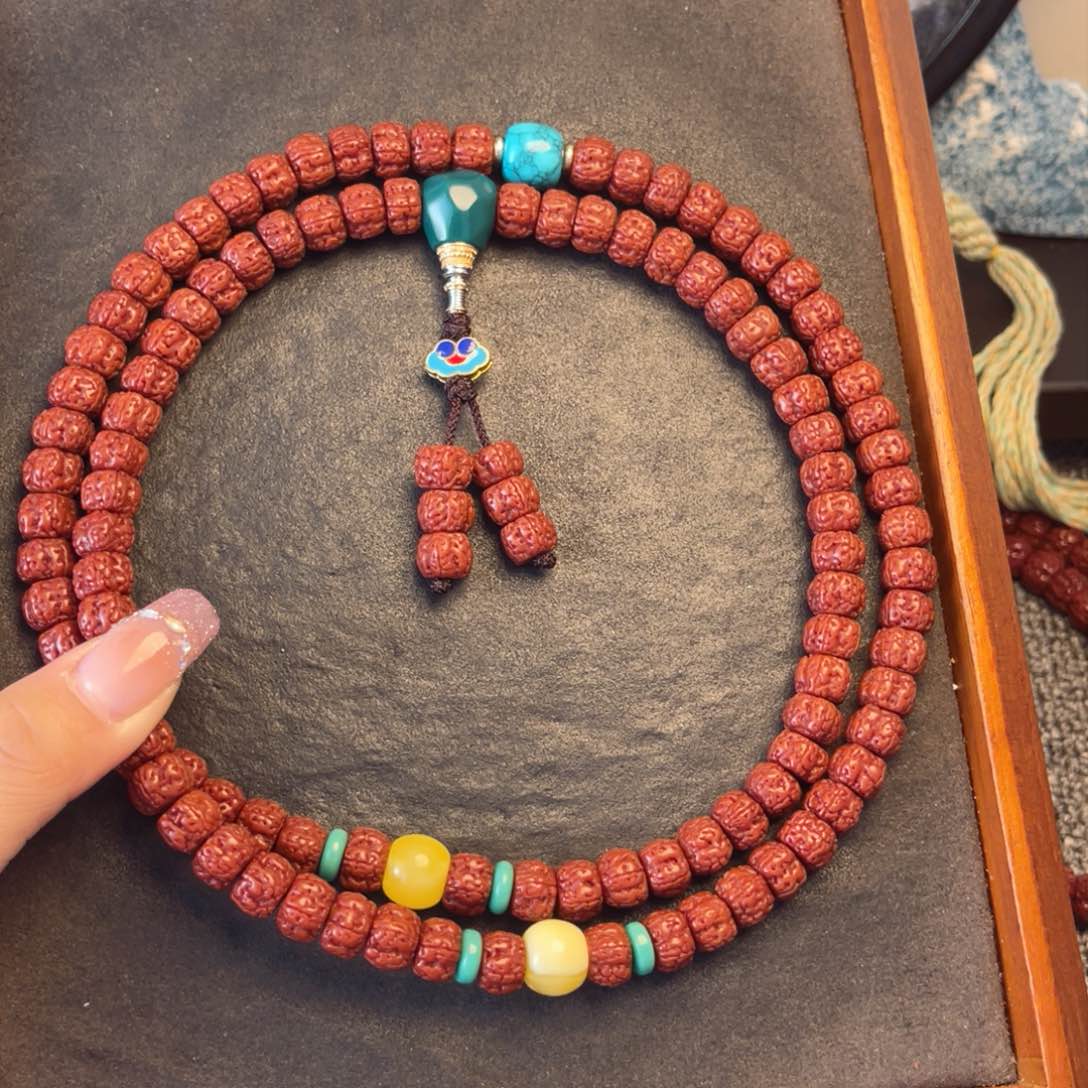 金刚菩提吊坠藏式直切一代龙