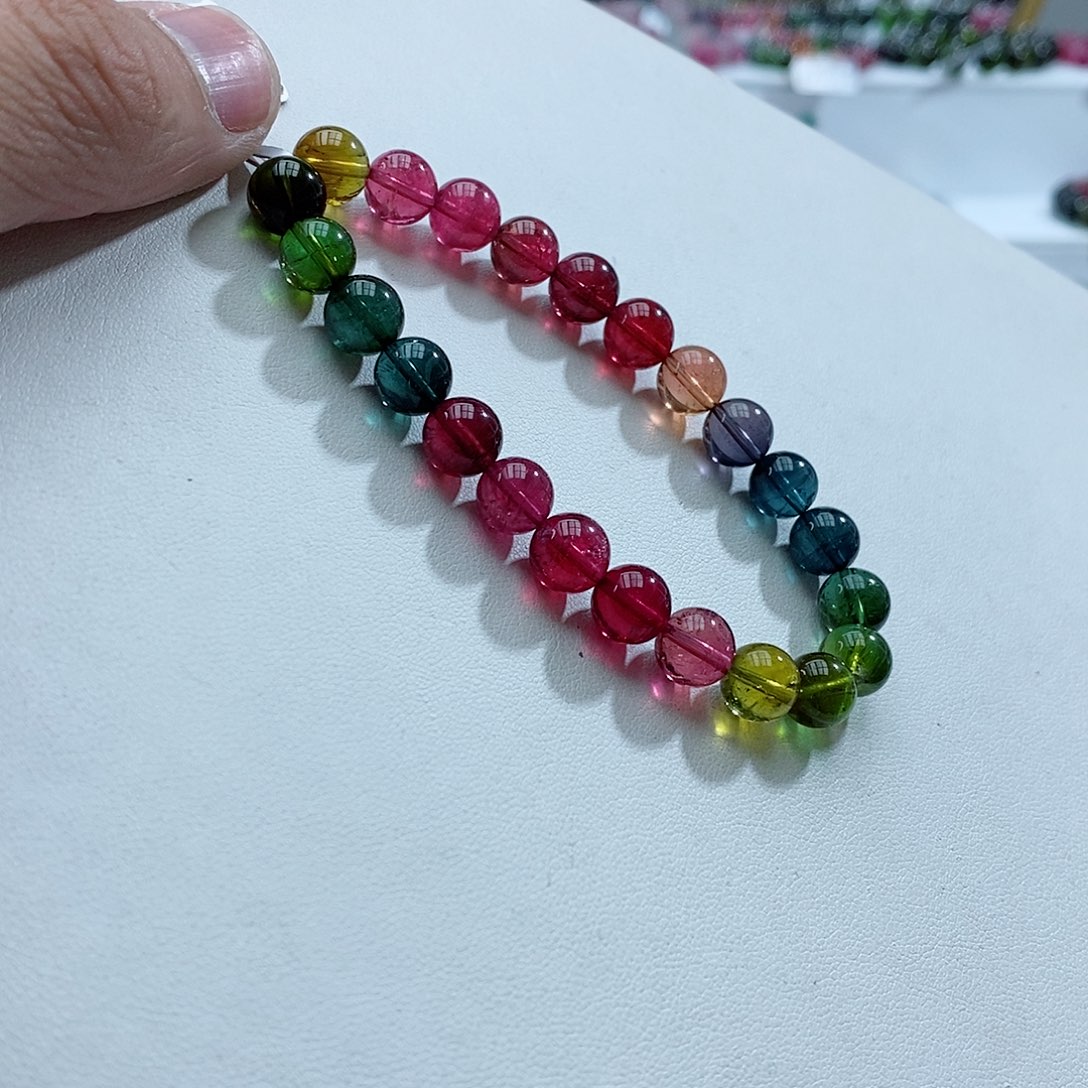 碧玺手链未镶嵌手链