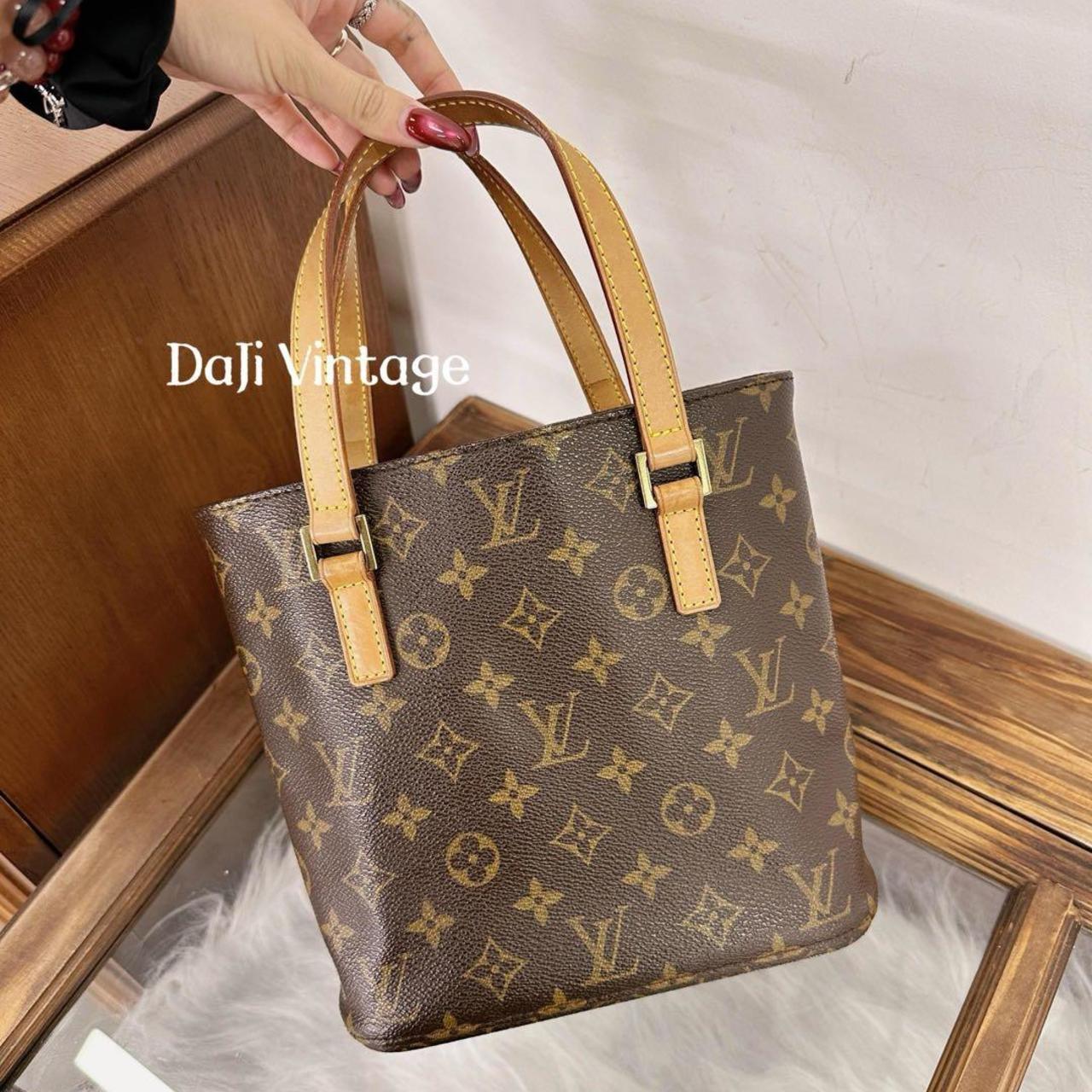 大吉中古/LV老花薇薇安小号手提包