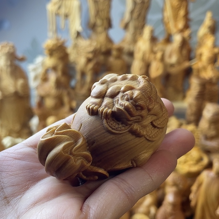 柏木（崖柏）貔貅钱袋子