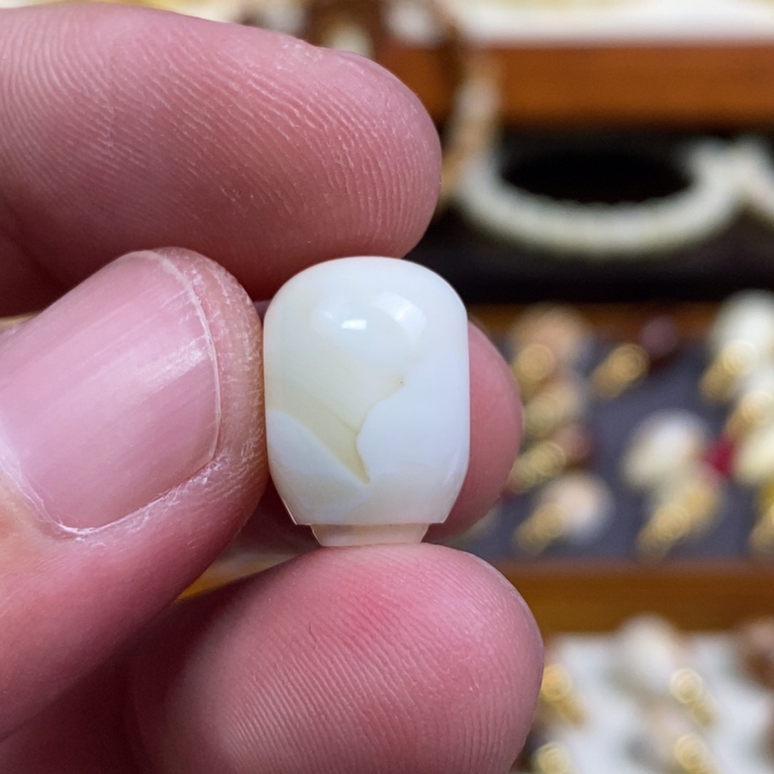 ****w蜜蜡未镶嵌裸石配饰三通