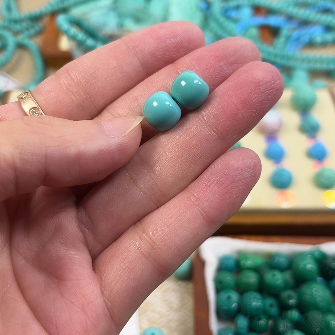 手工雕刻配饰配珠手串尺寸10