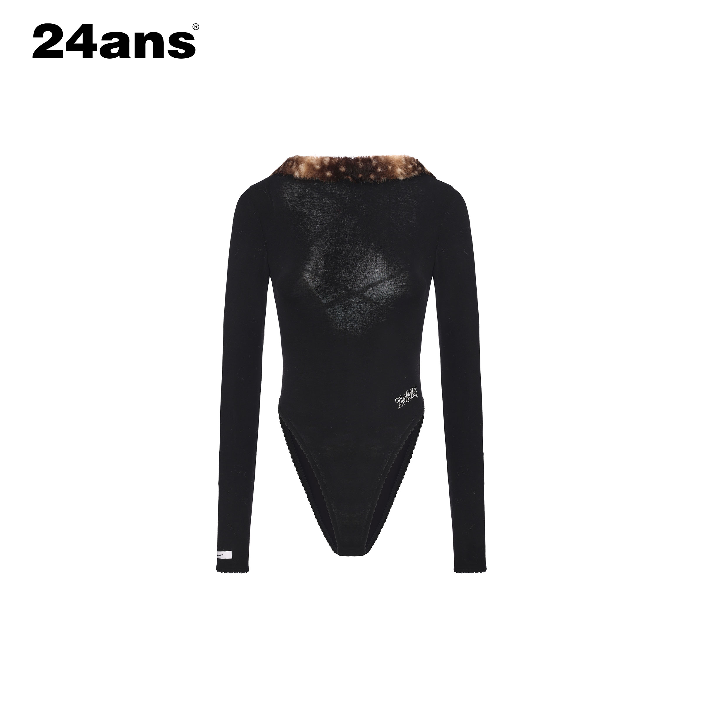 24ansLTD 羊毛拼接连体衣