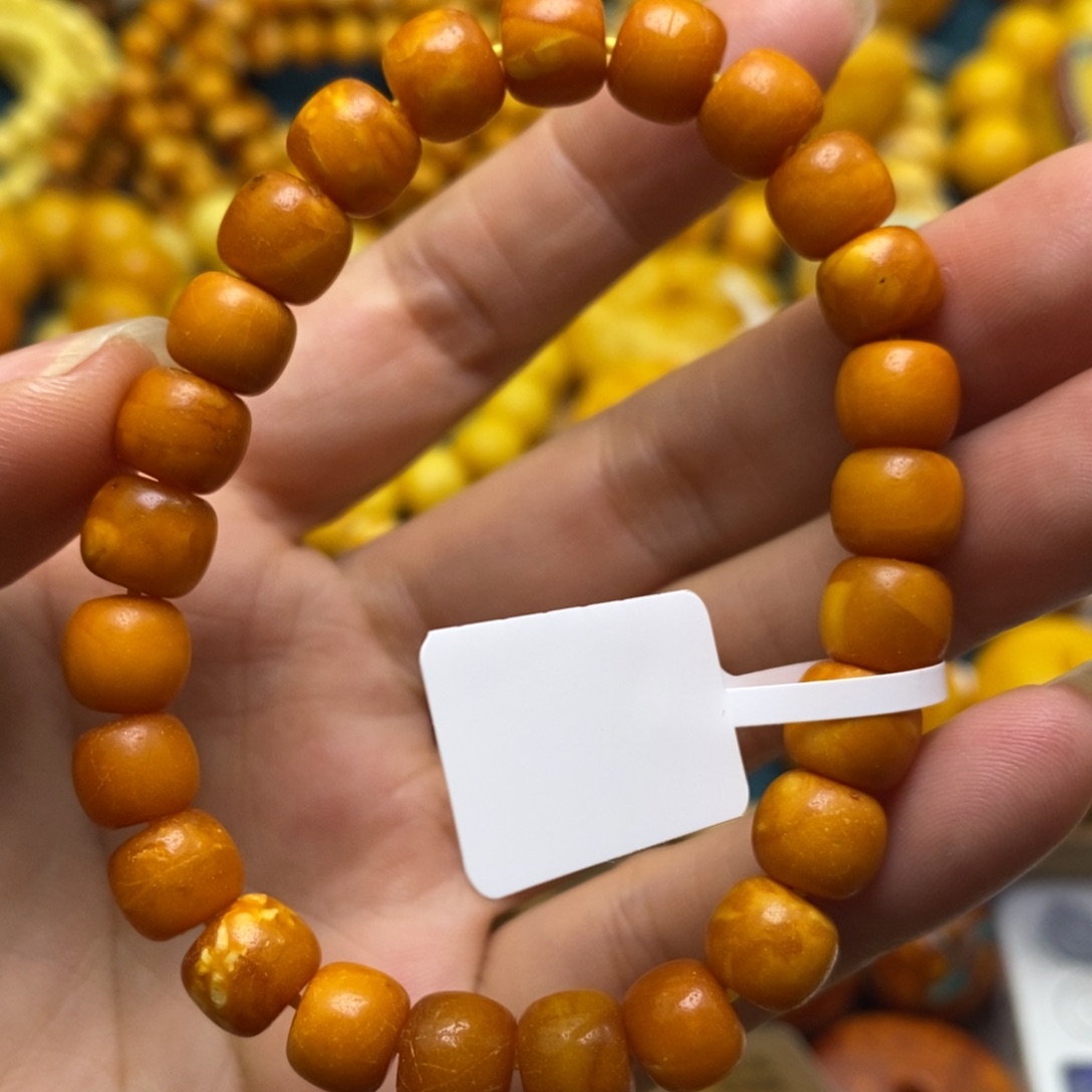 琥珀颈饰未镶嵌8加