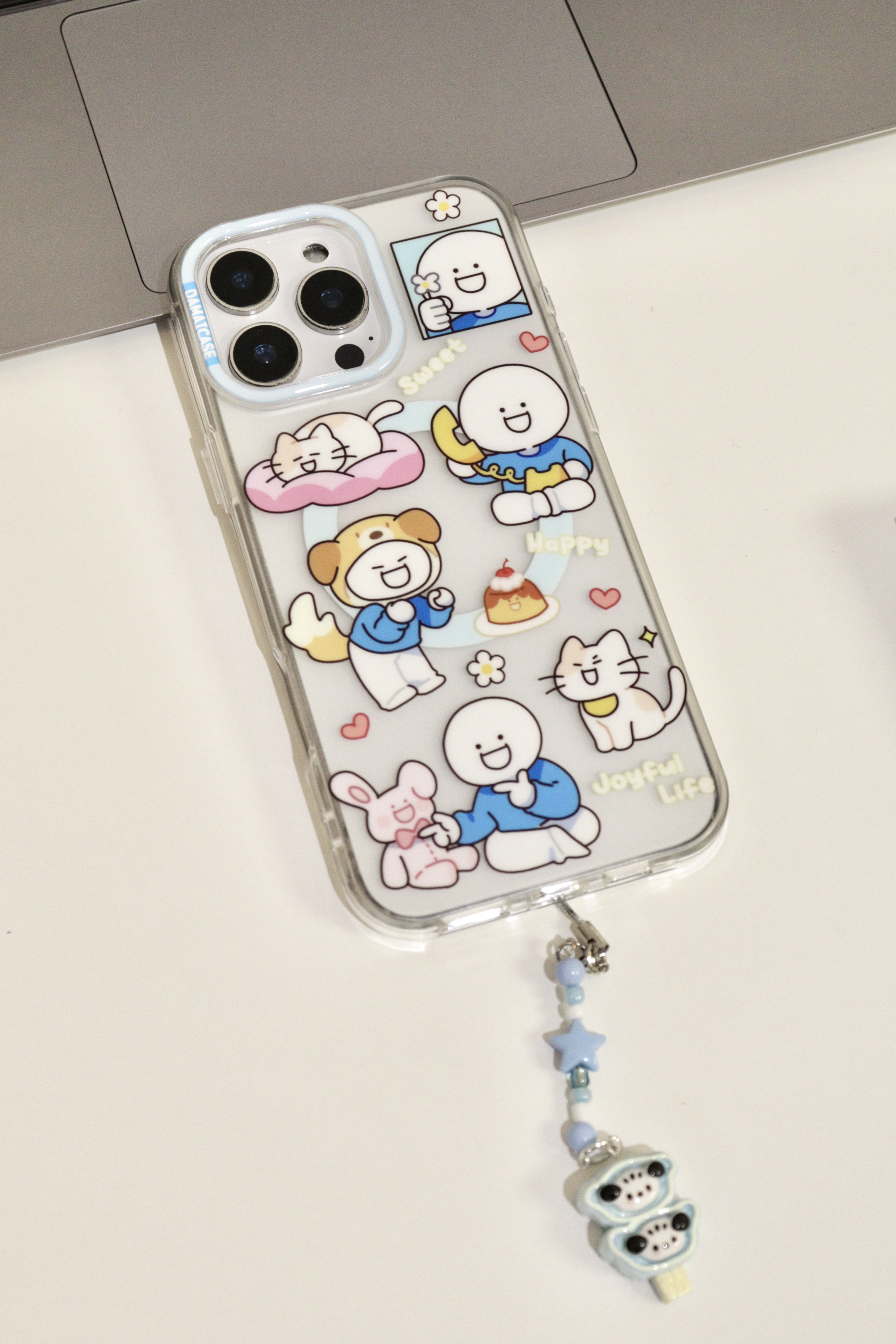 【DAMAI】原创卡通imd双层可爱风设计款保护磁吸苹果手机壳