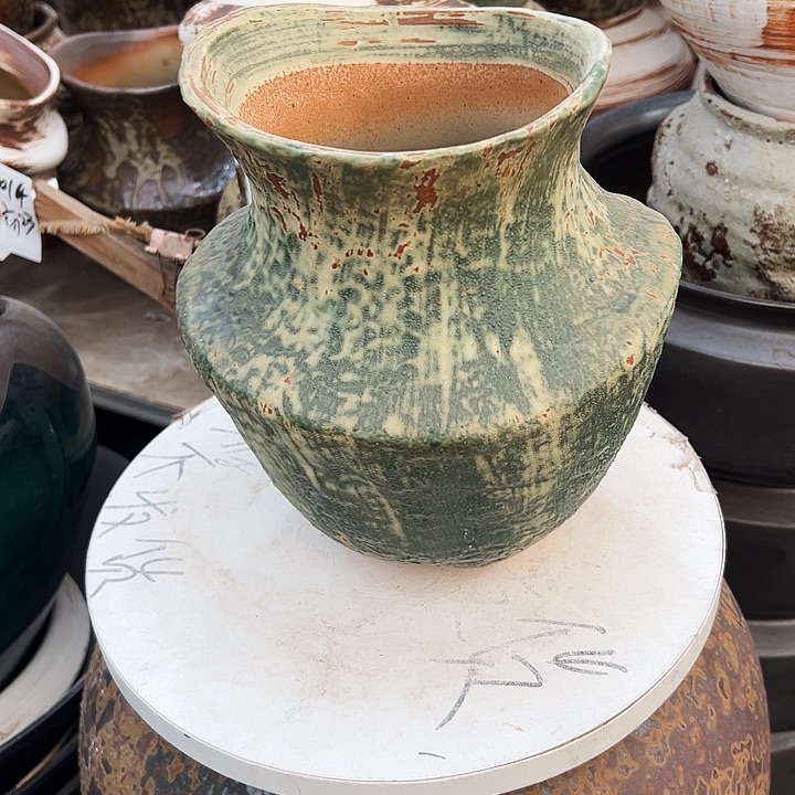 景德镇精品花盆栽适口15高23