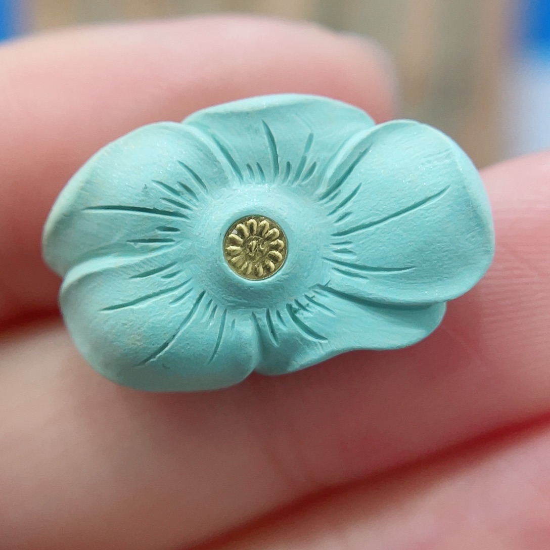 未镶嵌绿松石珠宝奇石