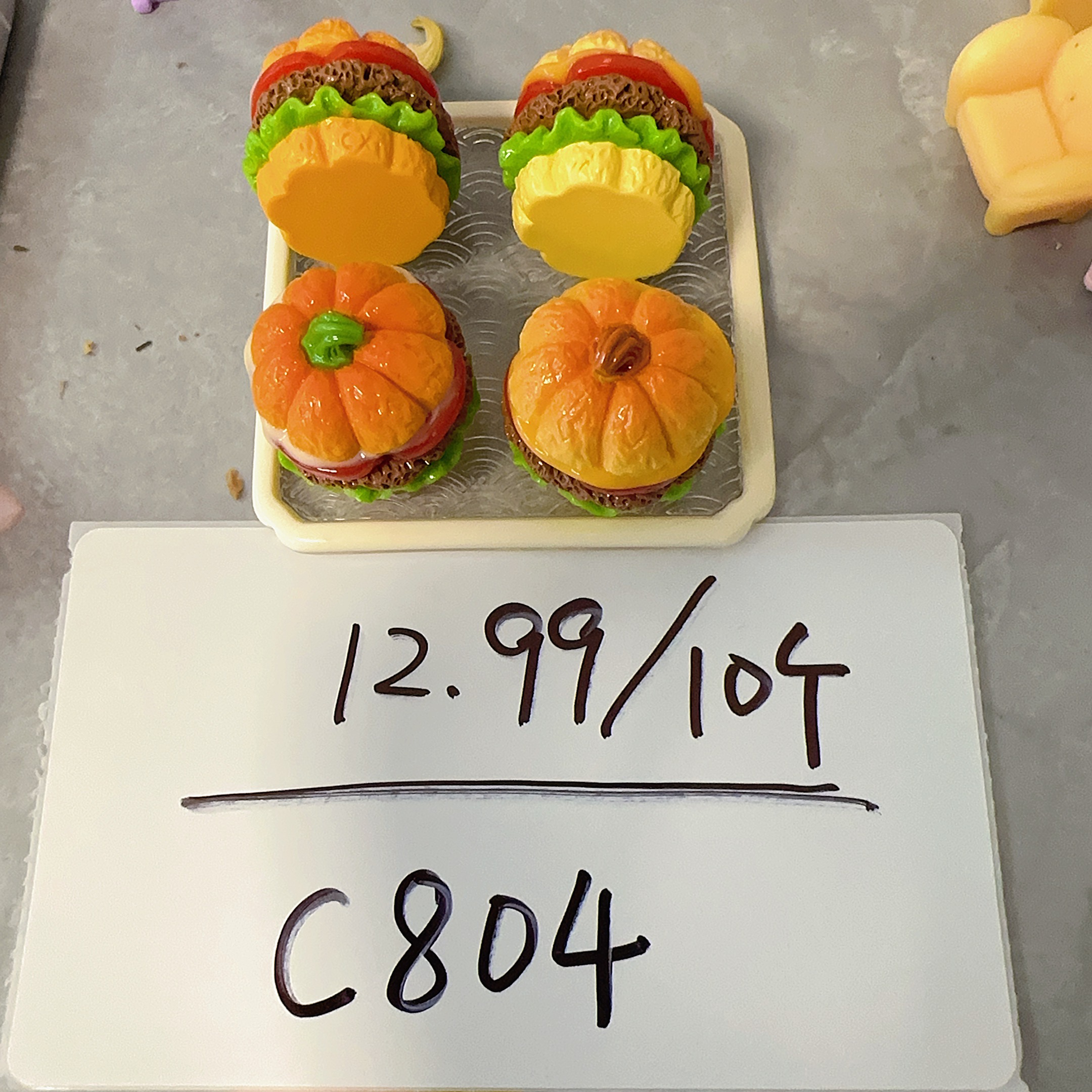 卡通立体(C151~C300）创意手工DYI卡通树脂配件适用于咕卡diy配件