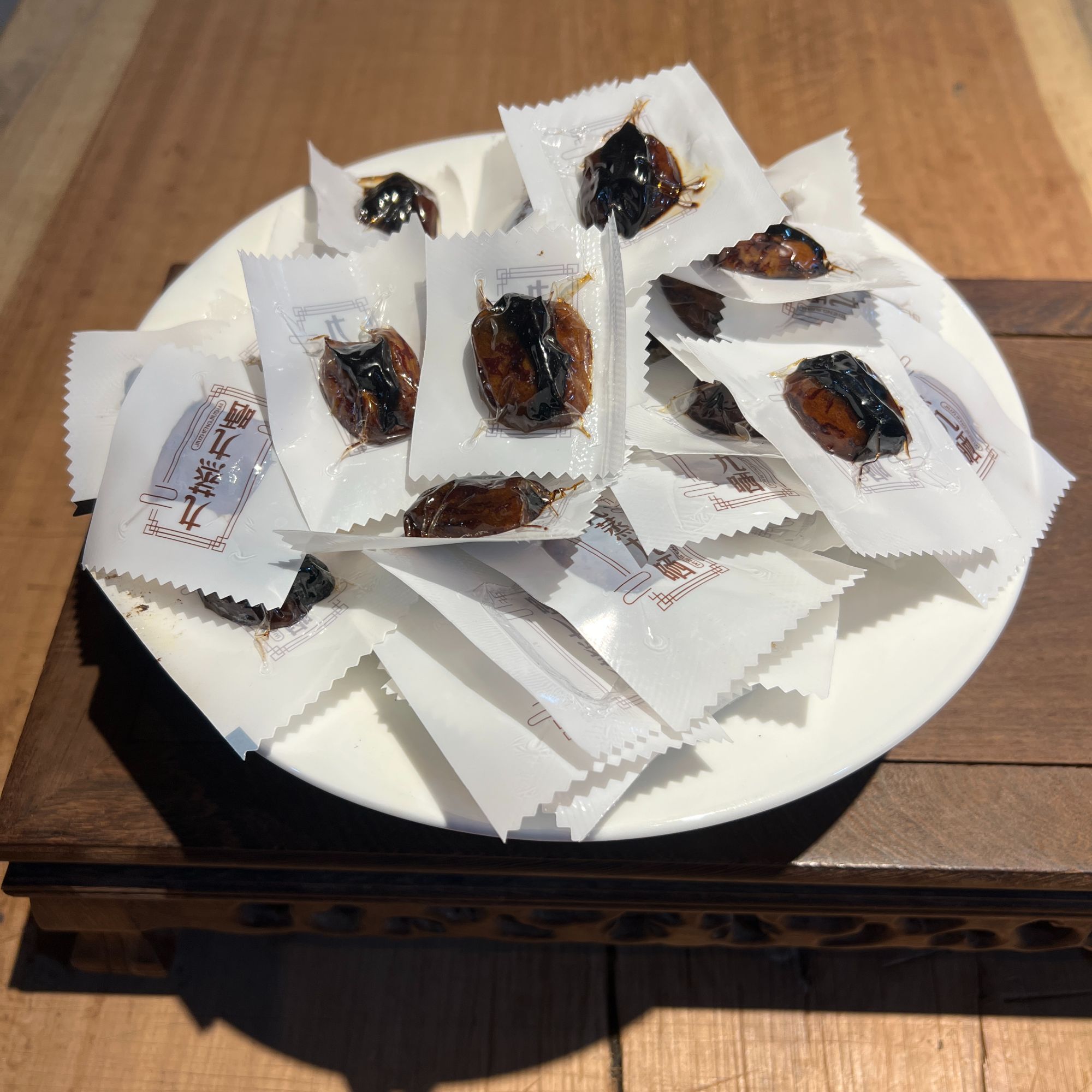 【黄精抱枣】安化九龙池十年生  野生黄米青抱枣茶