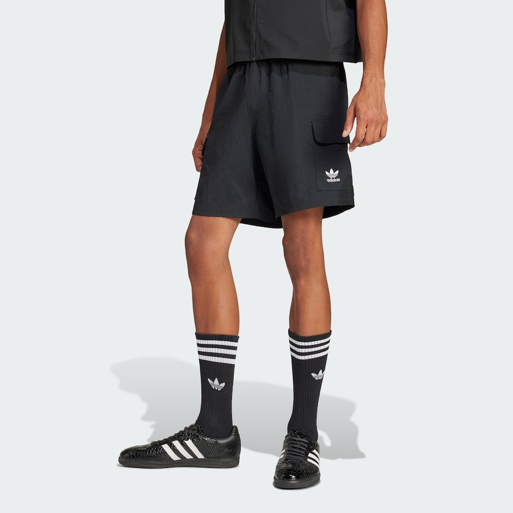 【滔搏联动】adidas/阿迪达斯经典运动短裤JD0406
