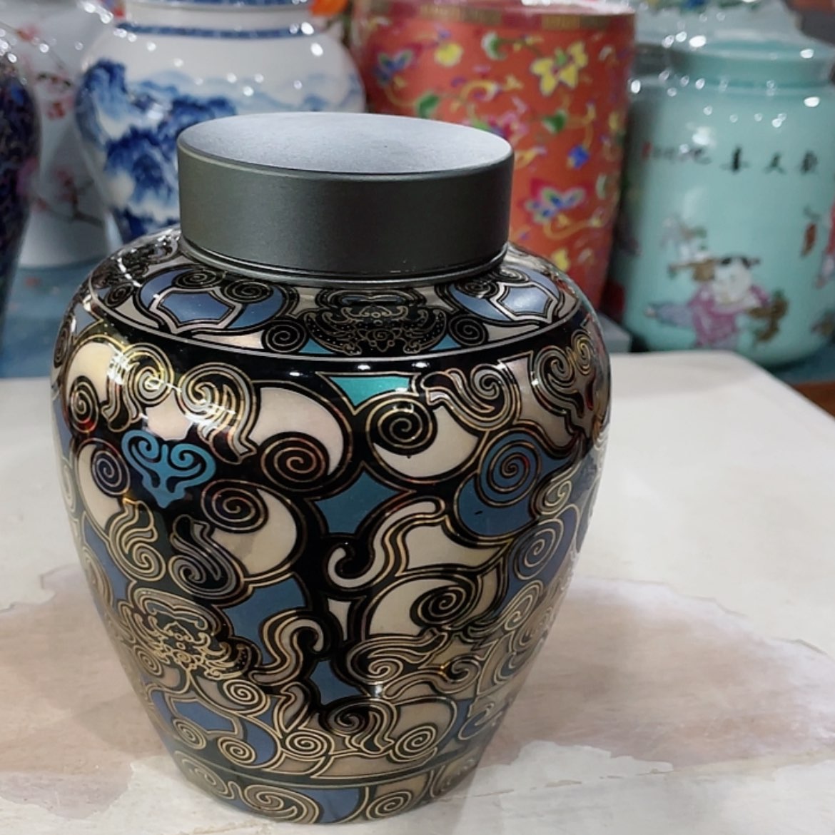 【闪购商品】罐陶瓷茶叶罐密封罐